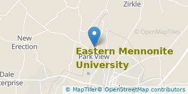 Location of Eastern Mennonite University