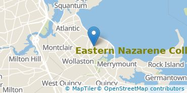 Location of Eastern Nazarene College