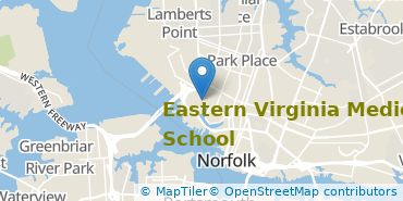 Location of Eastern Virginia Medical School