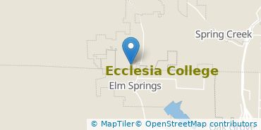 Location of Ecclesia College