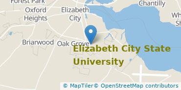Location of Elizabeth City State University