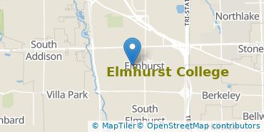 Location of Elmhurst University