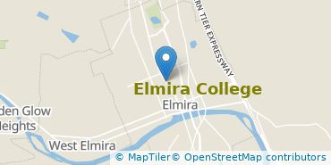 Location of Elmira College