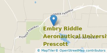 Location of Embry-Riddle Aeronautical University-Prescott