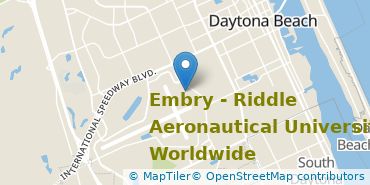 Location of Embry-Riddle Aeronautical University-Worldwide