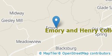 Location of Emory & Henry University