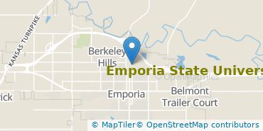 Location of Emporia State University