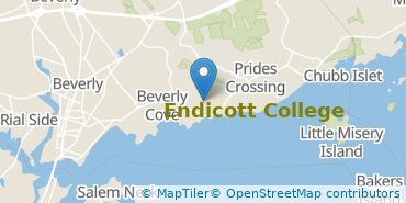 Location of Endicott College