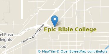 Location of Epic Bible College & Graduate School