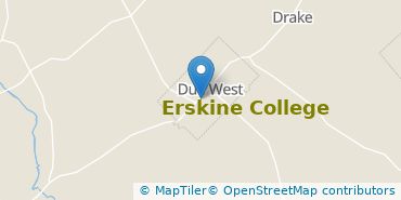 Location of Erskine College