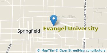 Location of Evangel University