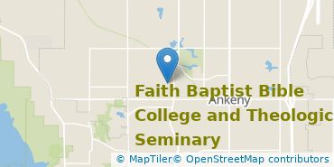 Location of Faith Baptist Bible College and Theological Seminary