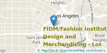 Location of FIDM-Fashion Institute of Design & Merchandising