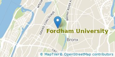 Location of Fordham University