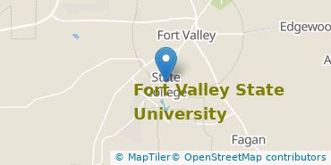Location of Fort Valley State University