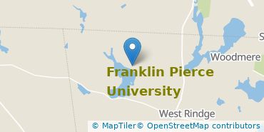 Location of Franklin Pierce University