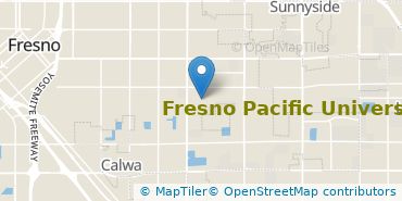 Location of Fresno Pacific University