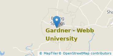 Location of Gardner-Webb University