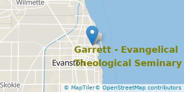 Location of Garrett-Evangelical Theological Seminary