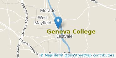 Location of Geneva College