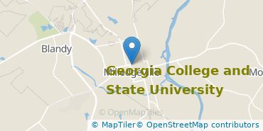 Location of Georgia College & State University