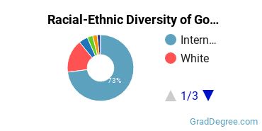 Graduate Racial-Ethnic Diversity at Goldey-Beacom College