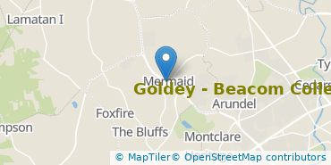 Location of Goldey-Beacom College