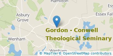 Location of Gordon-Conwell Theological Seminary