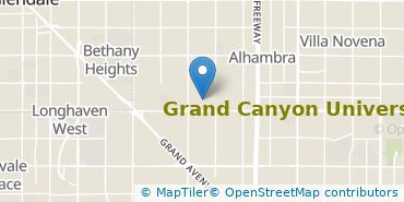Location of Grand Canyon University