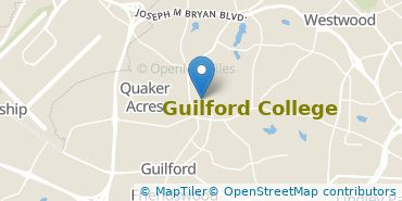 Location of Guilford College