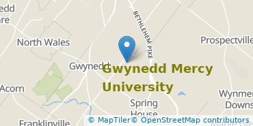 Location of Gwynedd Mercy University