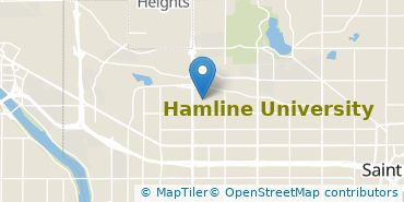 Location of Hamline University