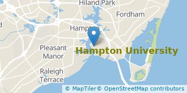 Location of Hampton University