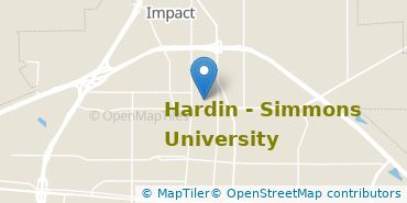 Location of Hardin-Simmons University