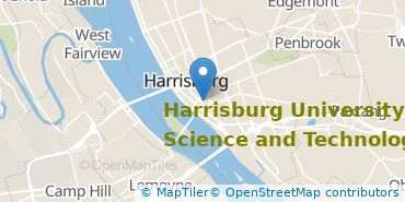 Location of Harrisburg University of Science and Technology