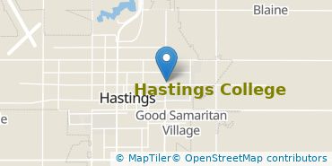 Location of Hastings College