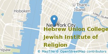 Location of Hebrew Union College-Jewish Institute of Religion