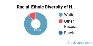 Graduate Racial-Ethnic Diversity at Hellenic College-Holy Cross Greek Orthodox School of Theology