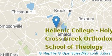 Location of Hellenic College-Holy Cross Greek Orthodox School of Theology