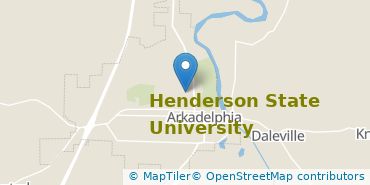 Location of Henderson State University