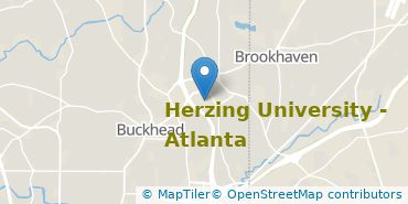Location of Herzing University-Atlanta