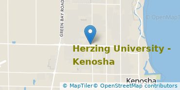 Location of Herzing University-Kenosha