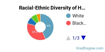 Graduate Racial-Ethnic Diversity at Herzing University-Madison