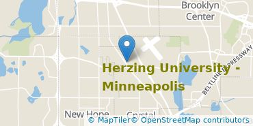 Location of Herzing University-Minneapolis