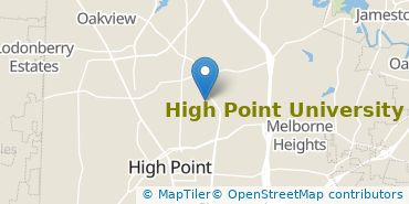Location of High Point University