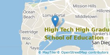 Location of High Tech High Graduate School of Education