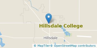 Location of Hillsdale College