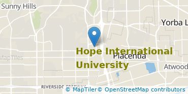 Location of Hope International University