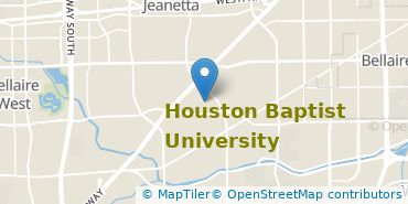 Location of Houston Christian University