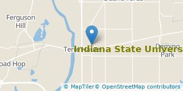 Location of Indiana State University